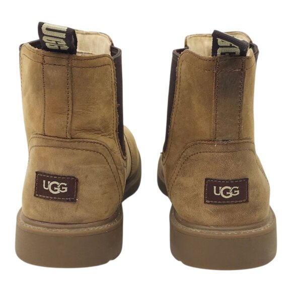 UGG Bolden Ankle Boots Big Kids US 5 UK 4 EU 37 Nubuck Distressed Weatherproof - Picture 4 of 16